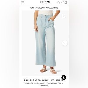 Joe’s Jeans wide leg jeans